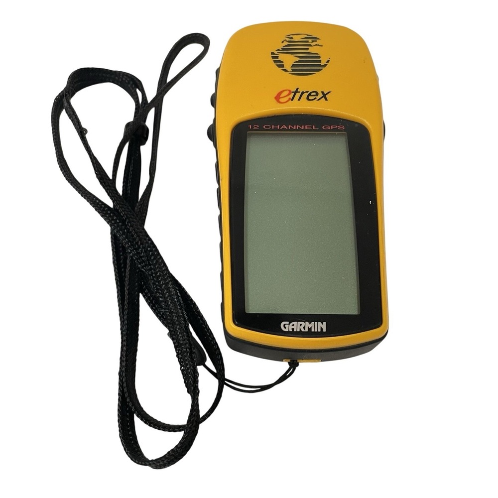Garmin eTrex 12-Channel Handheld GPS Navigation System Tested Working